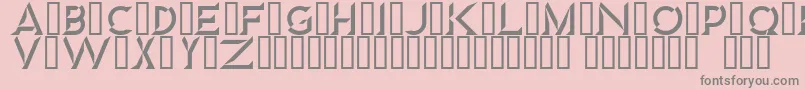 Saiba mais sobre a fonte Diamond Fonte Diamond – fontes cinzas em um fundo rosa