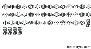 Diamondgrams font – Fonts For Initials