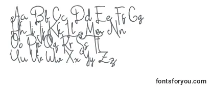 Шрифт Dianamoon script free