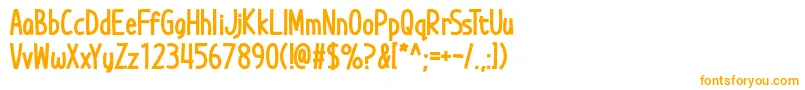 Die Grinsekatze Font – Orange Fonts