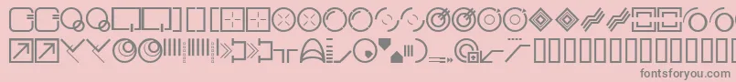 More about Stylbcc Font Stylbcc Font – Gray Fonts on Pink Background