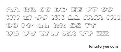 Diego3d Font