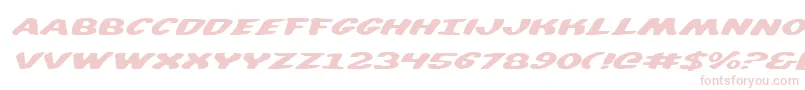 diegoi Font – Pink Fonts on White Background