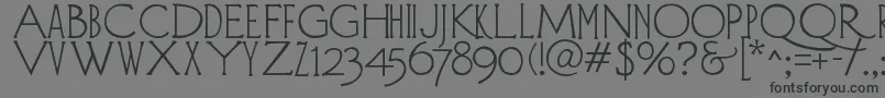 DIEHLD   Font – Black Fonts on Gray Background