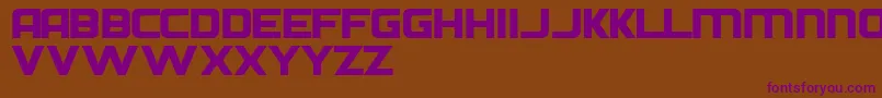 DIEHN    Font – Purple Fonts on Brown Background