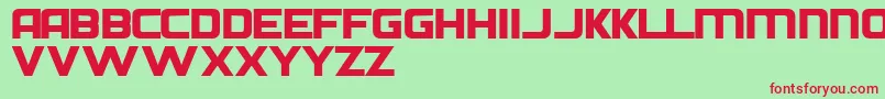 DIEHN    Font – Red Fonts on Green Background