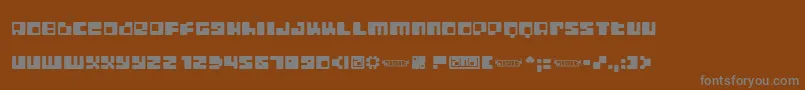 More about DIGILF Font DIGILF Font – Gray Fonts on Brown Background