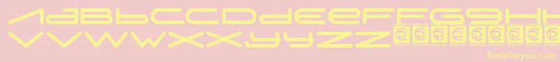 More about Digitechno FreeVersion Font Digitechno FreeVersion Font – Yellow Fonts on Pink Background