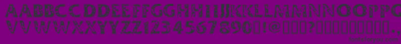 DIMEH    Font – Black Fonts on Purple Background