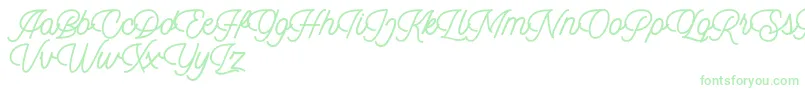 Dingbod script FREE Font – Green Fonts