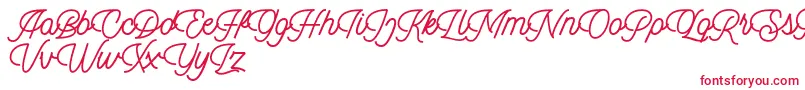 Dingbod script FREE Font – Red Fonts