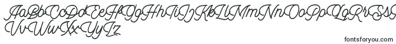 Dingbod script FREE-Schriftart – Schriftarten, die mit D beginnen