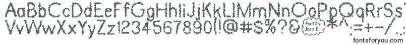 Шрифт Dinosaur Skin – декоративные шрифты