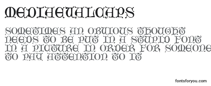 MediaevalCaps Font