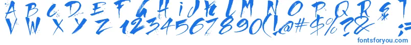 Direct du Gauche Font – Blue Fonts