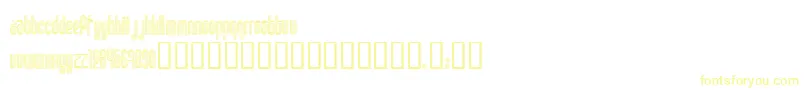 DISCO1  -fontti – keltaiset fontit