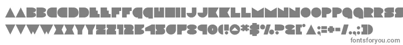 Шрифт discodeck – серые шрифты на белом фоне