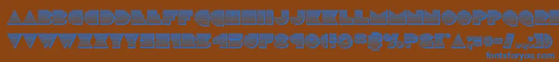 fuente discodeckchrome – Fuentes Azules Sobre Fondo Marrón