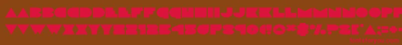 Więcej informacji o czcionce discodeckexpand Czcionka discodeckexpand – czerwone czcionki na brązowym tle