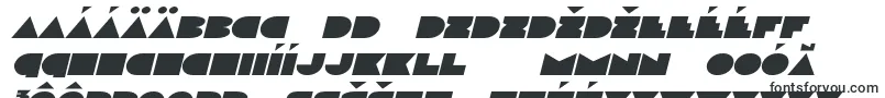フォントdiscodeckexpandital – スロバキアのフォント