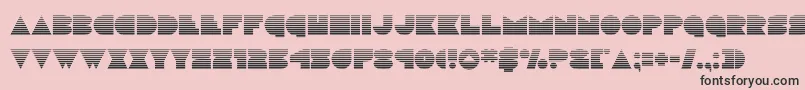 discodeckgrad Font – Black Fonts on Pink Background
