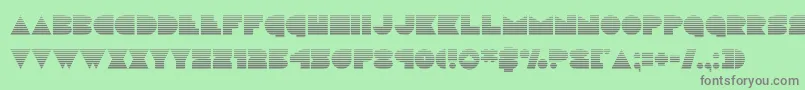 fuente discodeckgrad – Fuentes Grises Sobre Fondo Verde