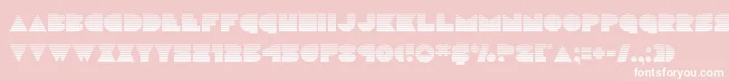 Шрифт discodeckgrad – белые шрифты на розовом фоне