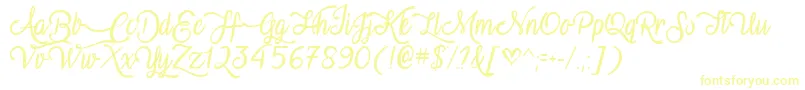Подробнее о шрифте VampireCalligraphyTtf Шрифт VampireCalligraphyTtf – жёлтые шрифты