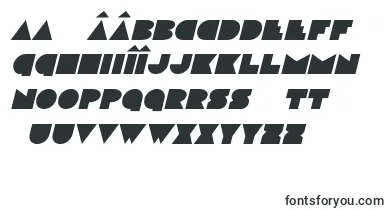 discodeckital font – romanian Fonts