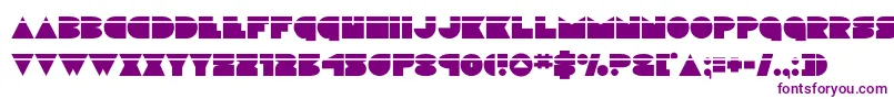 discodecklaser Font – Purple Fonts on White Background