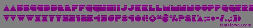 discodecklaser Font – Purple Fonts on Gray Background