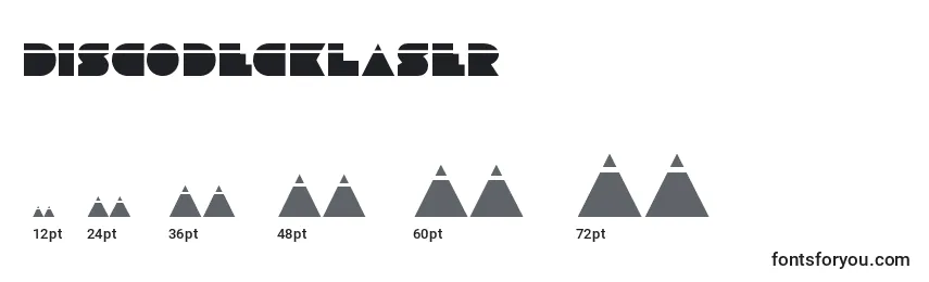 Discodecklaser (125184) Font Sizes