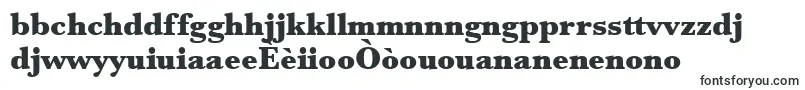 Czcionka Urwbaskertultbolnar – kreolskie czcionki