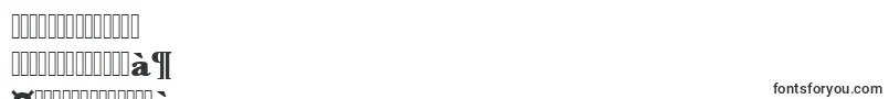 フォントUrwbaskertultbolnar – シンハラ文字