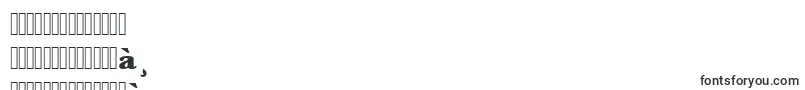Urwbaskertultbolnar Font – Thai Fonts