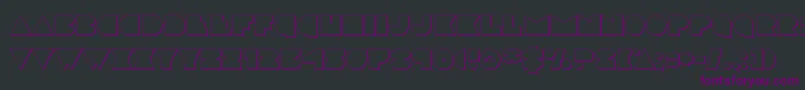 Weitere Informationen zur discodeckout-Schriftart discodeckout-Schriftart – Violette Schriften auf schwarzem Hintergrund