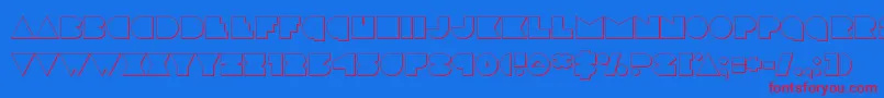 More about discodeckout Font discodeckout Font – Red Fonts on Blue Background
