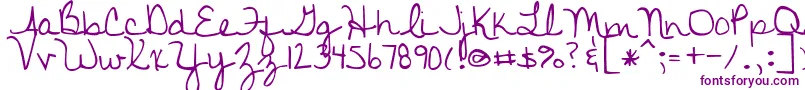 DiscoverBeauty Font – Purple Fonts