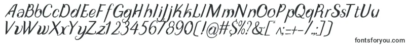 Шрифт Disguise Display  italic – шрифты для логотипов