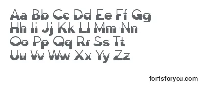 Schriftart Disoluta font FFP