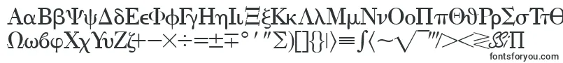 Шрифт Eisagogreekssk – шрифты для Sony Vegas Pro