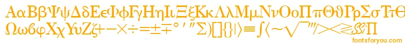 Eisagogreekssk Font – Orange Fonts