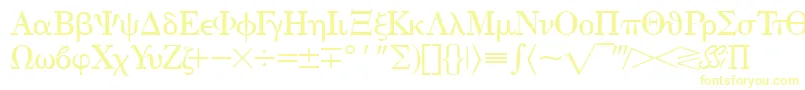 Eisagogreekssk Font – Yellow Fonts