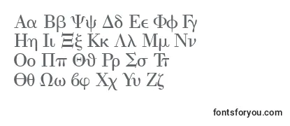 Шрифт Eisagogreekssk