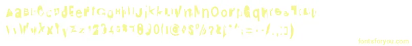 Distraught Font – Yellow Fonts