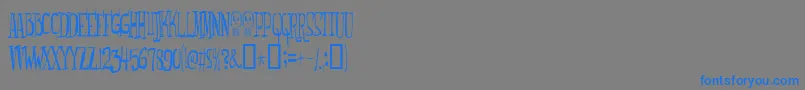 More about Monsterfreak Font Monsterfreak Font – Blue Fonts on Gray Background