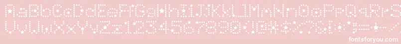 DIVO     Font – White Fonts on Pink Background