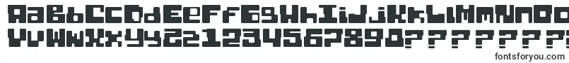 Dixietal Basic-fontti – Tekno-fontit