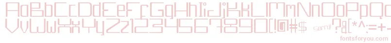 Шрифт Djakarta13210 erc 2006 – розовые шрифты