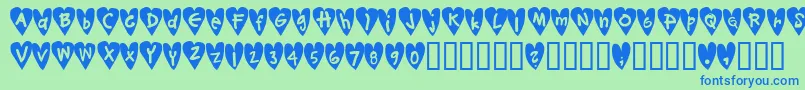 fuente Djellibejbi – Fuentes Azules Sobre Fondo Verde